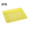 10Pcs Painting Plates Plastic Art Trays Stackable Non-Slip Design Widely Used Easy To Clean DIY Projects Colored Serving Trays