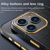 Genuine Cowhide Leather for Magsafe Phone Case for iPhone 15 14 Pro Max 15Pro 14Pro Full Protection Magnetic Back Cover