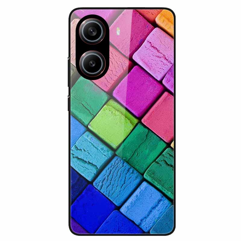 For Poco X7 Pro Case Fashion Tempered Glass Hard Phone Back Cover for Xiaomi Poco X7 Pro Cases PocoX7Pro X 7 Pro X7Pro Shell new