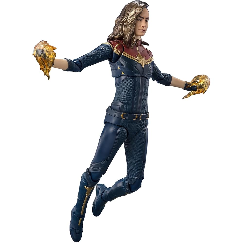 TAMASHII NATIONS S.H. Figuarts Captain Marvel (Marvels) Approx. 150mm ABS & PVC Painted Action Fi...