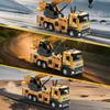 Huang Yem Construction Vehicle Toy Car Crane Toy Construction Truck Work Vehicle Work Vehicle Alloy Construction Car with Telescopic Boom Structure