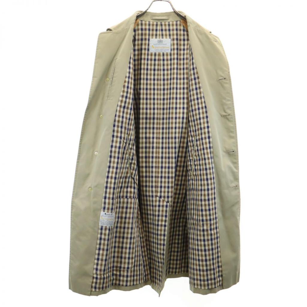 Aquascutum 80s vintage Stainless collar coat 34 khaki Men's Used