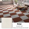 Square Self-Adhesive Carpet Tiles for Office and Home, Non-Slip Foam Backed Polyester Carpet, Solid Color Pattern , Office and Porch Decoration