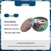 Ethnic Style Aromatherapy Candle Gift Set with Tinplate Dried Flowers