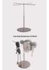 Adjustable Stainless Steel Handbag Display Stand with Gas Spring