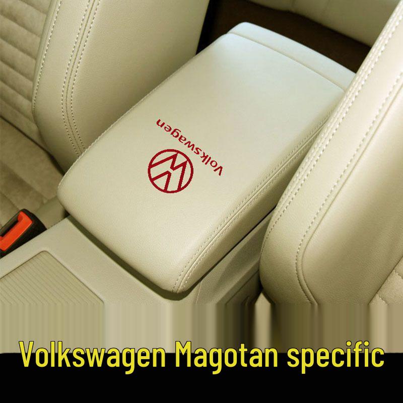 Volkswagen Center Console Armrest Cover - Microfiber Leather Protection and Renovation