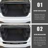 Car Trunk Scratch Strip, Trunk Protection Collision Strip For Citroen C1 C3 C4 2CV VTS Picasso Cross Cactus RD3 C4L DS3 DS4 DS5