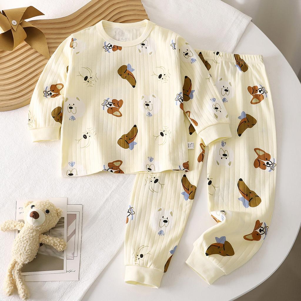 Kinder Unterwäsche Sets, Reine Baumwolle Herbst Neuer Stil Baby Jungen Hauskleidung, Mädchen Pyjamas, Lange Unterhosen und Lange Unterhosen Kinderkleidung
