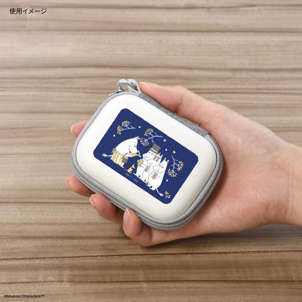 Gourmandise Moomin Family Gadget Pouch, SS, MMN-226A