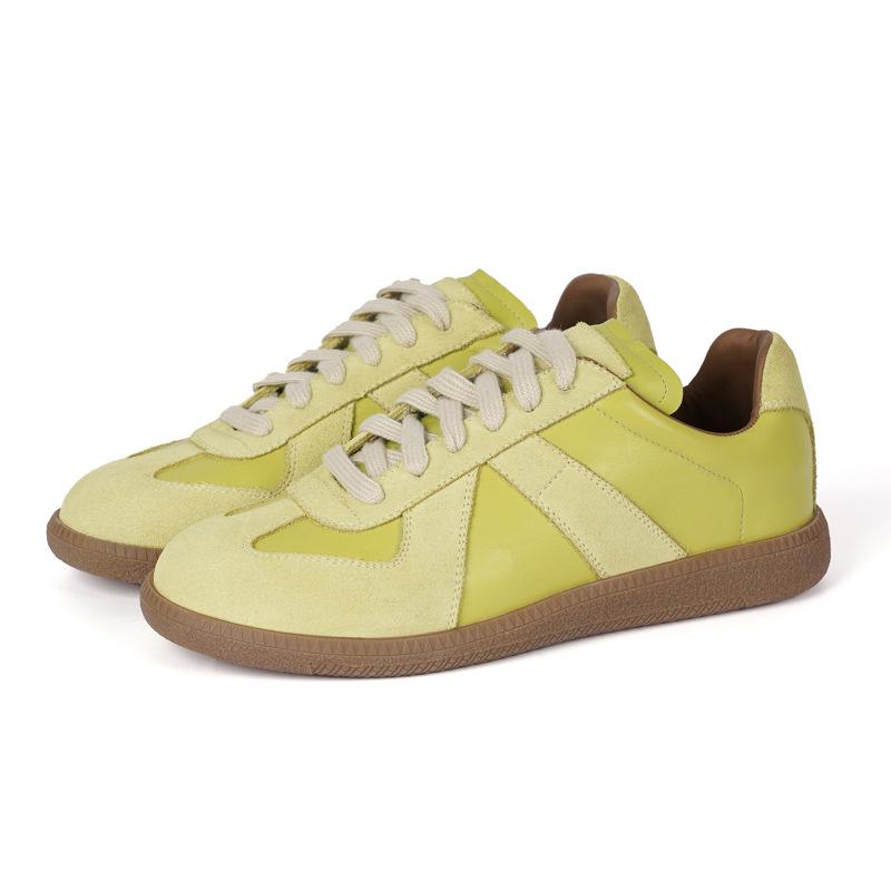 

Женская обувь натуральная кожа летняя женская кожаная обувь обувь на платформе внутренняя высота увеличение белая обувь женская новинка 2025 жёлтый