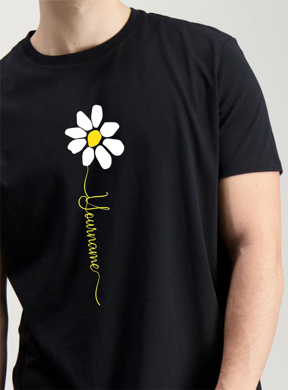 Personalized James Music T-shirt Daisy Logo Indie Rock Band Fans Top Gift Tee S