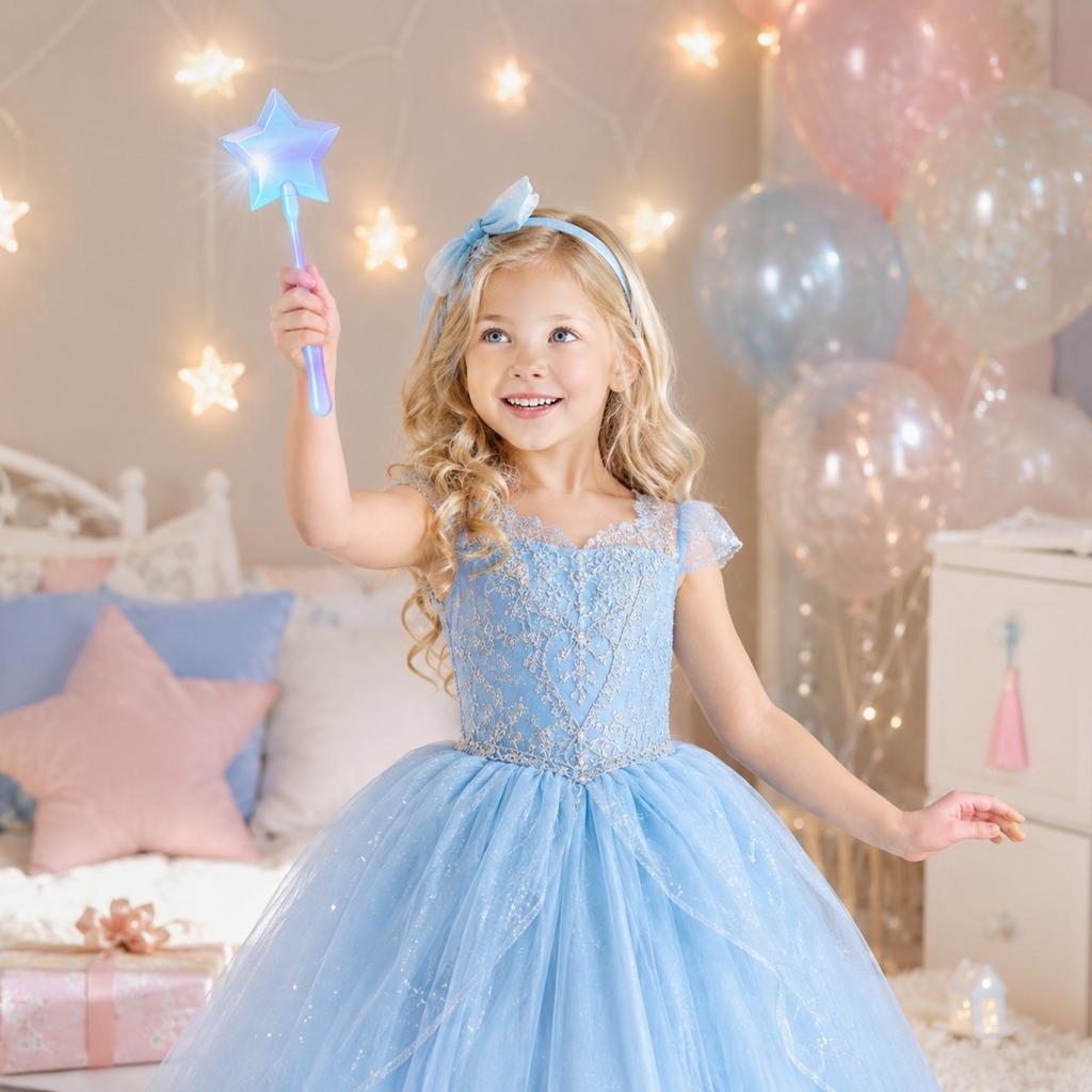 3D Star Shaped Magic Wand Contactless Payment Card Holder Toy with Extendable Handle for Kids and Adults Safe and Convenient Use