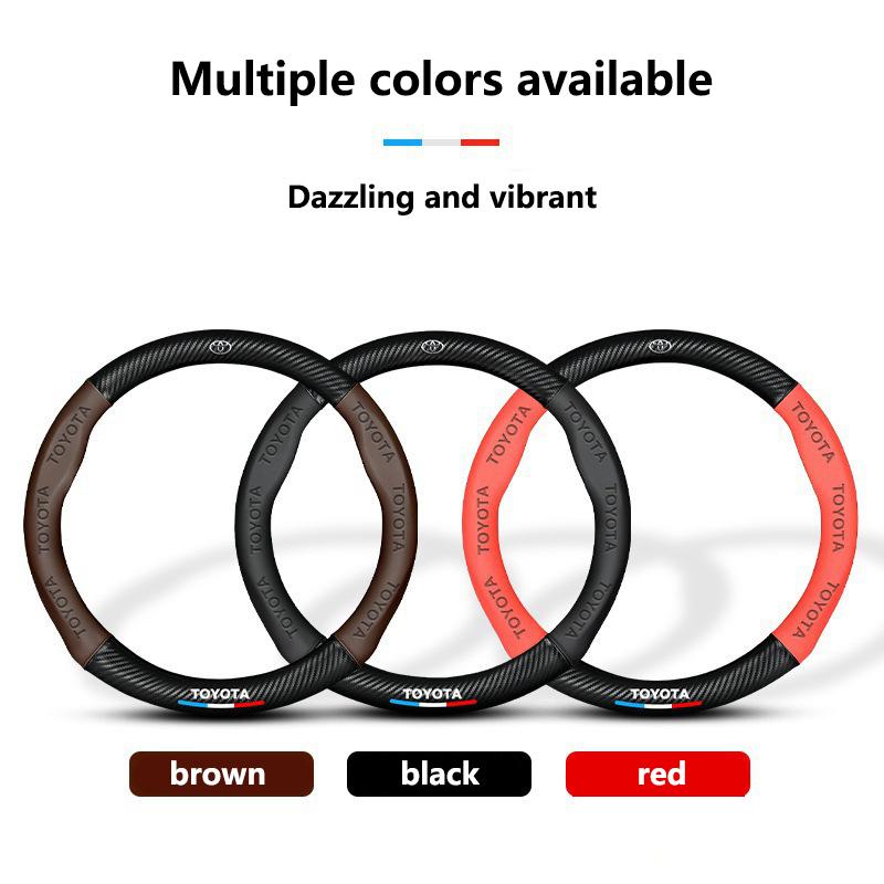 Suitable for Toyota Steering Wheel Cover Corolla Camry Levin Vios Highlander RAV4 Asian Dragon Handle Cover