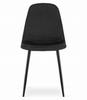 COMO chair - black velvet x 3