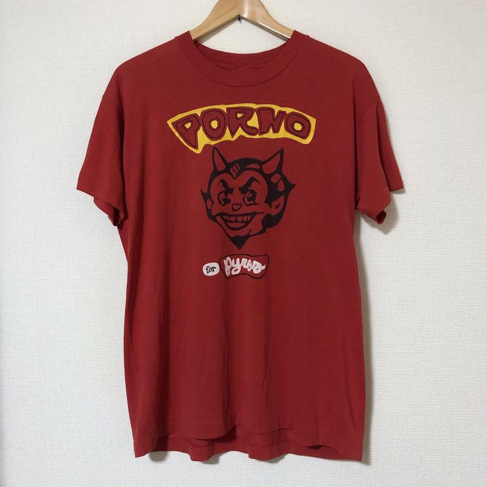 vtg Porno For Pyros band red T-shirt short sleeve All sizes S-5XL JM676 Unisex T-Shirt S