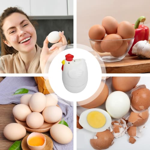 Microwave Egg Poacher, Microwave Egg Cooker | Chicken-Shaped Egg Poacher, Single Egg Cooker - Kitchen Utensil, Single Egg Capacity, Efficient Breakfas