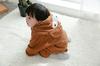 Fluffy Bear Kigurumi Santa Winter Hooded apr1004 Costume, Cosplay, Wear, Unisex, Kids, Baby, Coverall/Romper, (110cm, Beige)