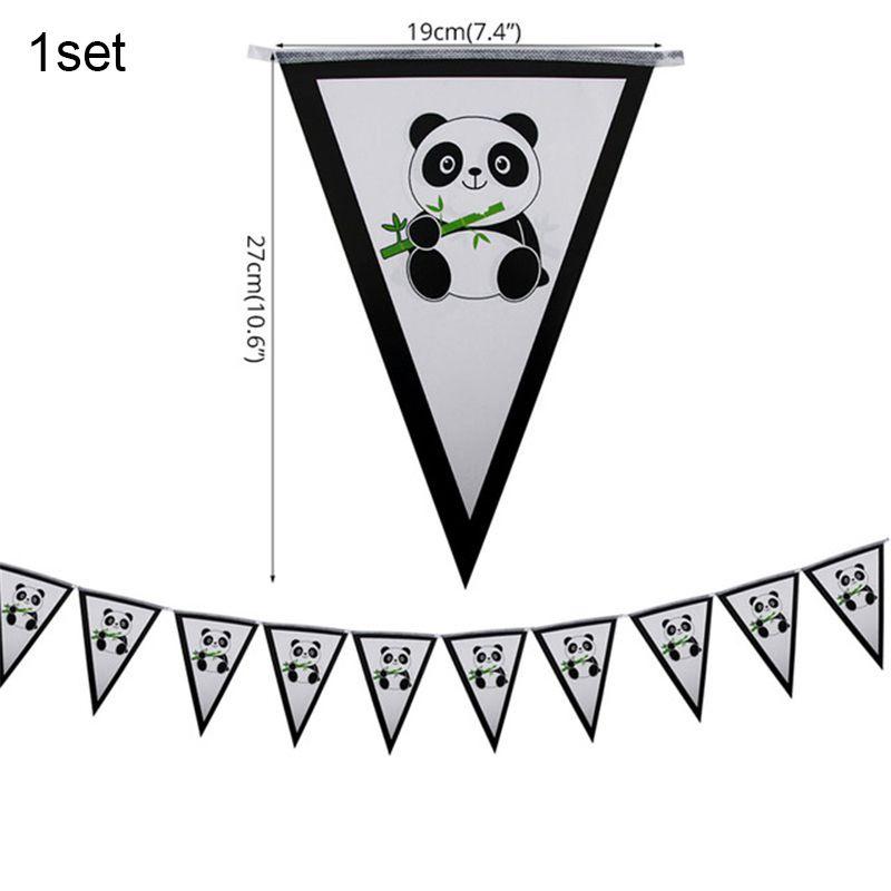 Adorable Panda Animal Party Supplies Tableware Decor For Kids Birthday Celebrations