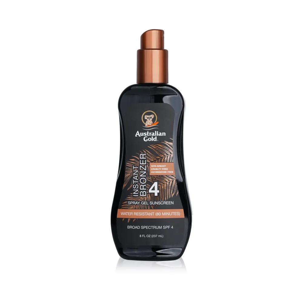 Spray Gel Sunscreen with Instant Bronzer 237ml/8oz