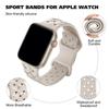 Sport Braided Silicone Strap For Apple Watch Band 44mm 40mm 45mm 49mm 46mm Breathable Bracelet Iwatch Series 10 9 7 8 Se Ultra 2