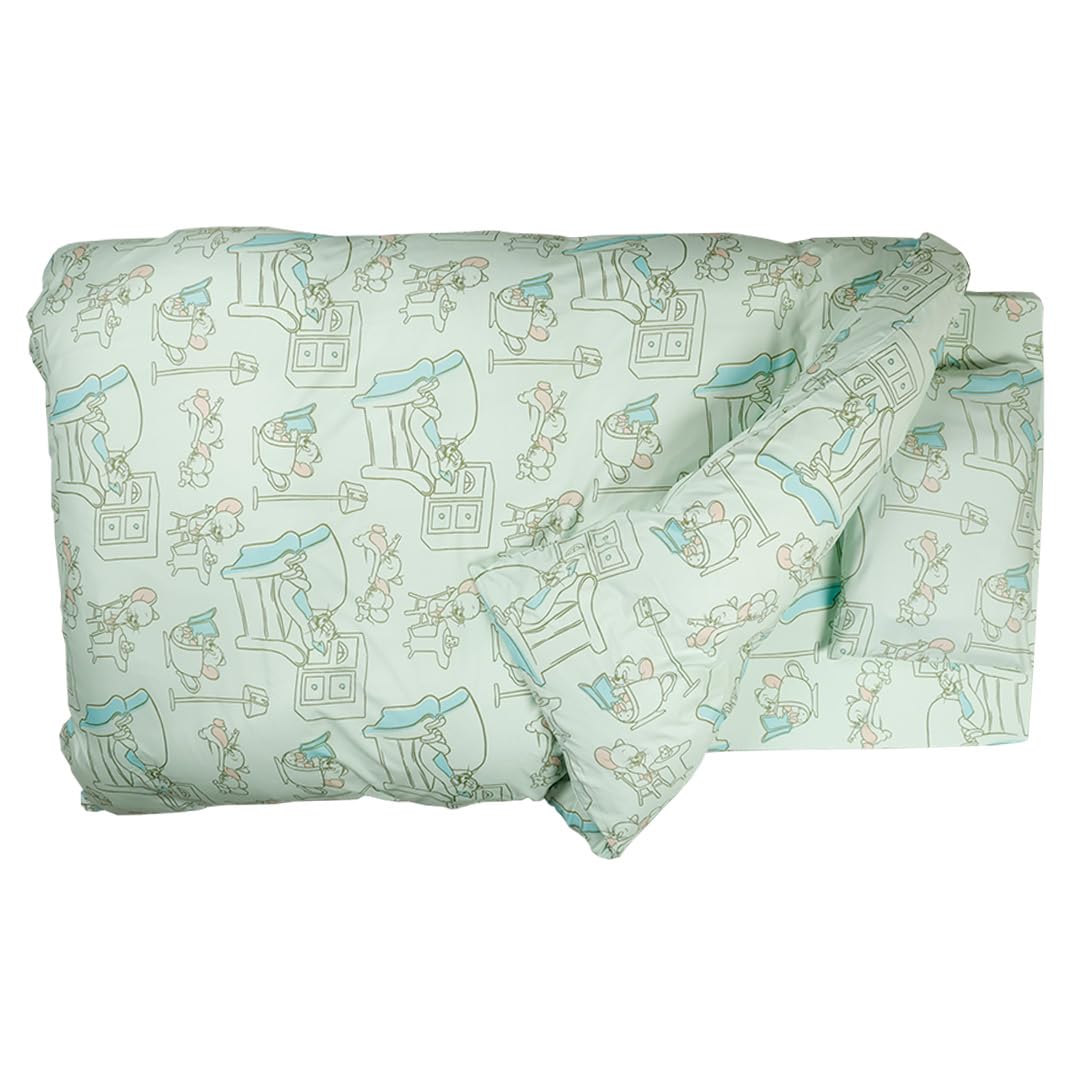 

Marushin Cover Tom and Jerry Home Relax Cute Character Fitted and Stylish Set 3-Piece Set Cover, Cover, Pillow, Sheet, Comforter. 3-Piece (Product