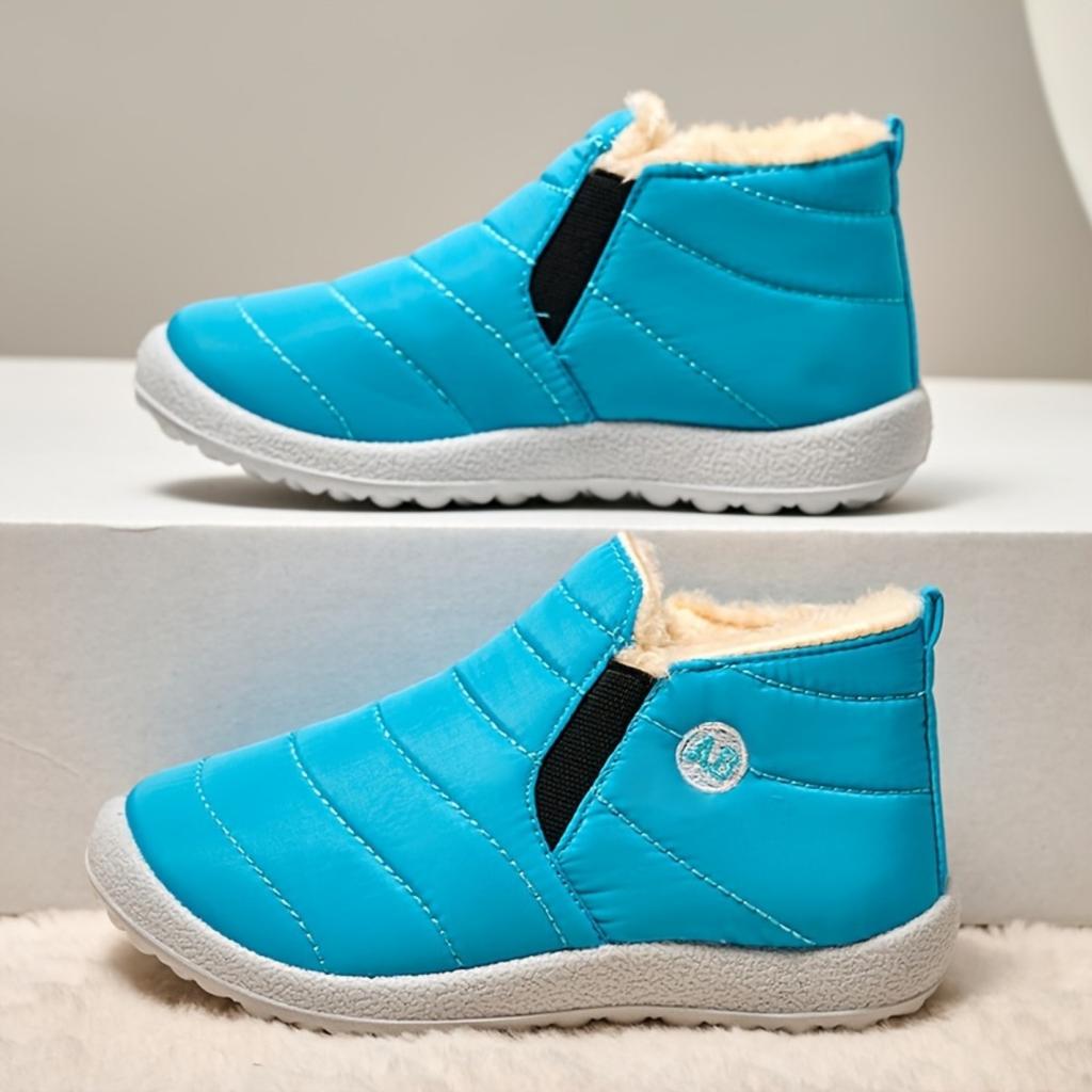 New Winter Youth Warmth-Enhanced Thickened Snow Boots with Anti-Slip Traction for Boys and Girls
