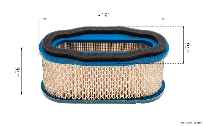 Luftfilter Kawasaki 20-22PS FH601V 8R02-48