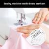 Scaled Needle Plate and Feed Dog Set for Thin and Thick Fabric Sewing Machine Needle Plate and Feed Dog Replacement