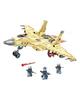 84088 China J-15 Fighter Vojenská plastová cihla Puzzle montážní zástrčka Dětské hračkové bloky Bez krabice