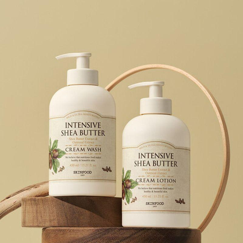 SKINFOOD Intensive Shea Butter Body Wash 2 pcs Body wash + body wash