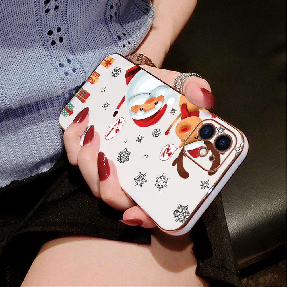 Barevné tiskové vzory Pouzdro se čtvercovým vzorem na hraně Pokovené pouzdro telefonu Luxusní pokovování měkké pouzdro na telefon pro iPhone Motorola Moto OnePlus Samsung