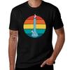 Retro Vintage Sunset Cartoon Bong 1 Tshirt Athletic Quick Dry Tshirt For Unisex