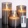 LED Electronic Candles LED Candle Decorations Candle Complete Set Of Remote Control Timers Christmas Wedding Home Decor Lighting