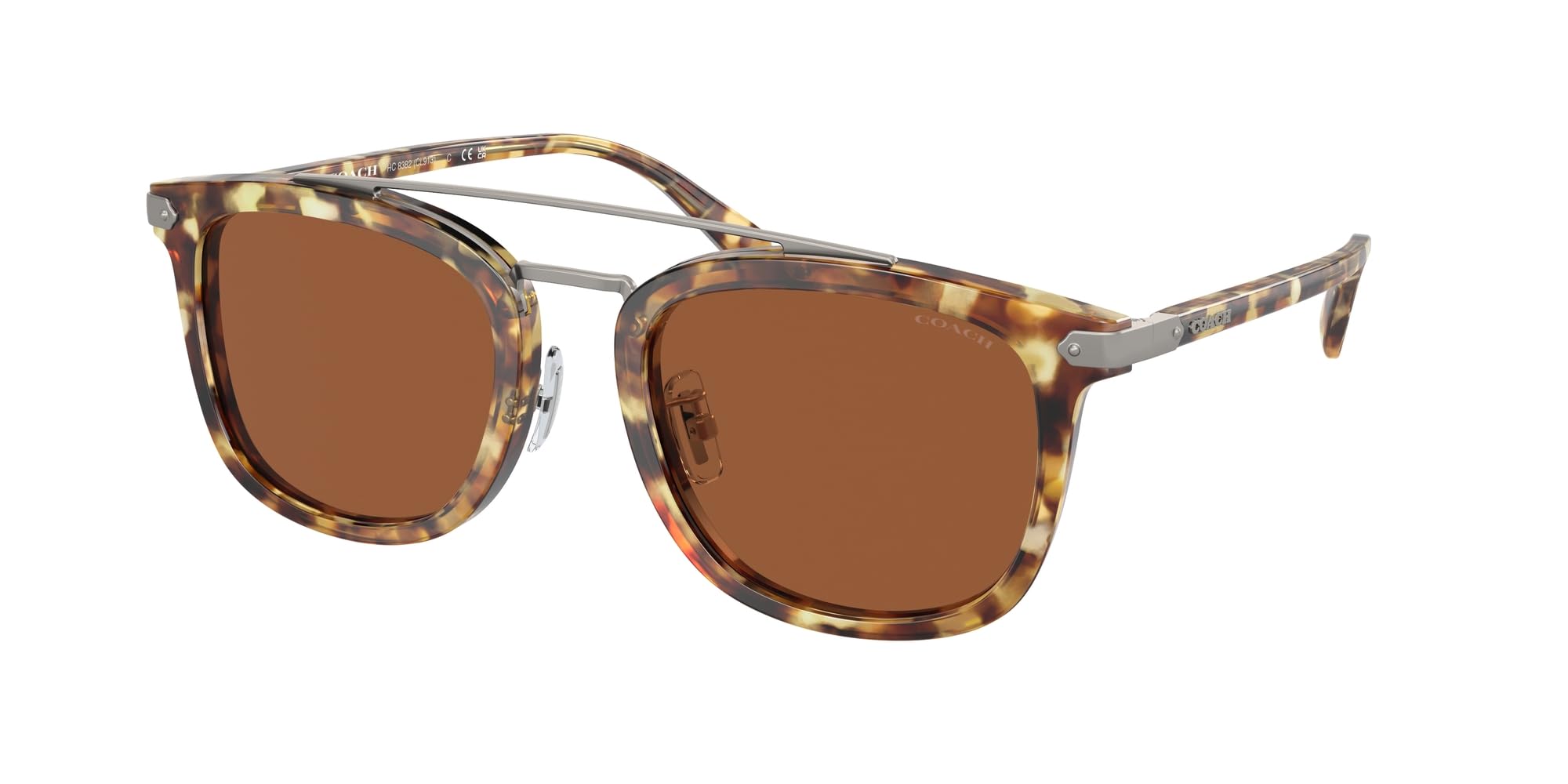 

Coach Sunglasses HC8382 CL913 HONEY TORTOISE 53