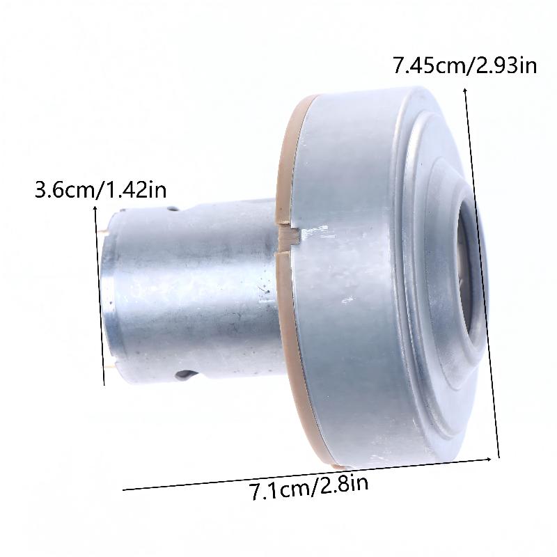 1/2ks DC 12V Mikro motor s uhlíkovými kartáči 120W 545 Mikro motor Části vysavače Vysokorychlostní motor