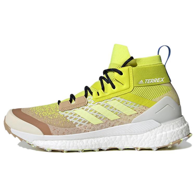Neue Adidas Terrex Free Hiker Primeblue Beigeton Pulse Yellow FZ3627
