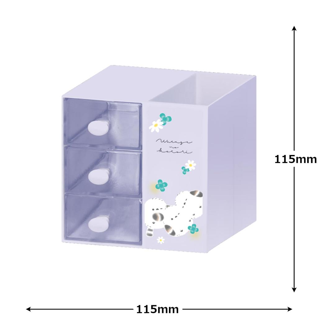 Crux Three-Tiered Chest with Cute Bird Design (135173)