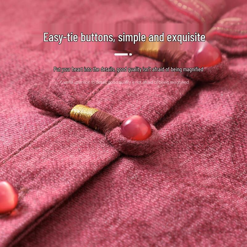 Yuzhaolin Women's Mid-Aged Autumn Chinese Style Jacket