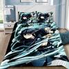 Muichiro tokito Duvet Cover Pillowcase Bedding Set Adult Boy Girl Bedroom Decoration Children Gift Single Double Large Size