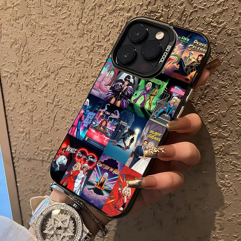 LADY-GAGA -MAYHEM Phone Case For 17 Air IPhone 16 Pro Max 15 14 Plus 12 13 X XS Max 11 Colorful Silver Cover