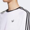 Adidas Originals Adicolor Series Loose Crew Neck Long Sleeve Printed T-Shirt Men Tops White JG1512