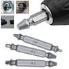 5-Piece Double-Ended Screw Extractor Bit Kit for Broken or Stripped Screws