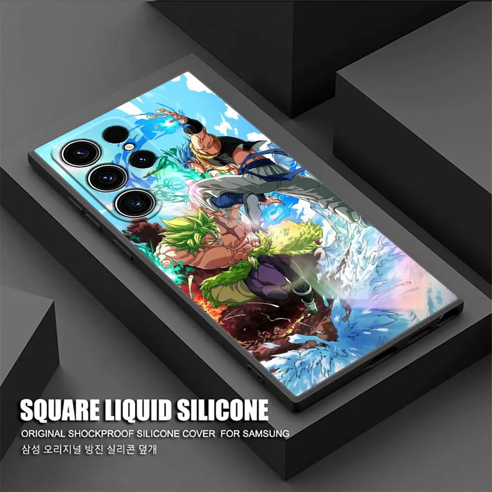 Dragons Balls Z Super Goku Anime Phone Case For Samsung Galaxy S25 S24 S23 S20 S21 FE S26 S22 Ultra 5G S26 Plus S25FE Soft Cover