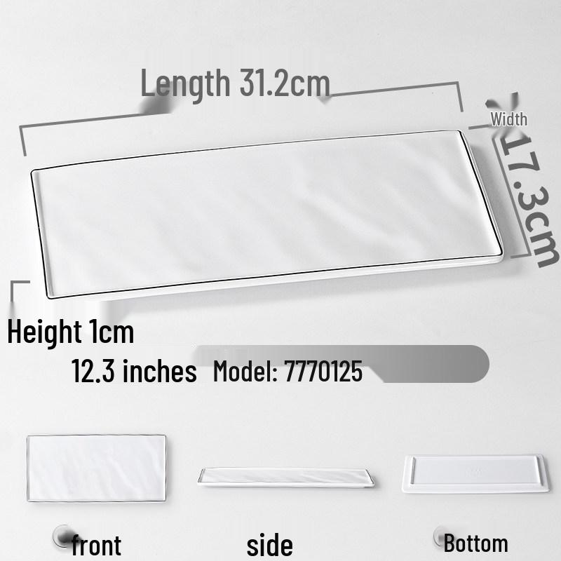 Xiangyuanmei Rectangular Melamine Sushi Dining Plate
