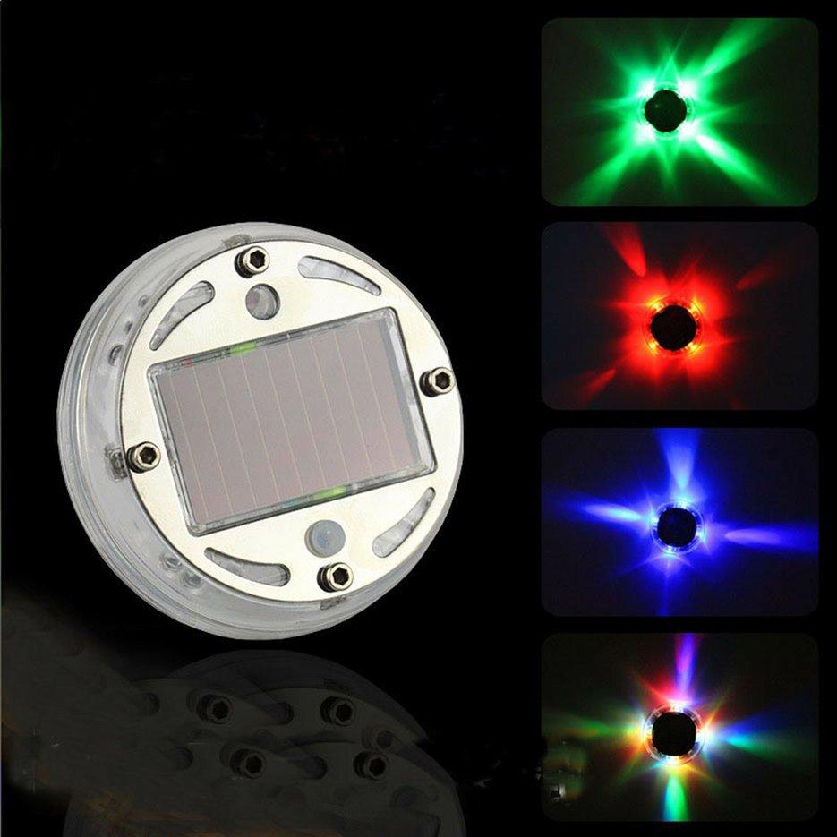 Buy Universal 12 LEDs Car Tire Wheel Lights Solar Energy Wheel Lights For Cars Flashing Wheel