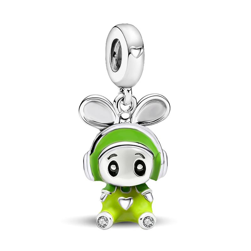 Copper Dreamy Lovely Flying Dragon Elf Series Charms Beads Fit Original Pan Bracelet High Quality Diy Jewelry