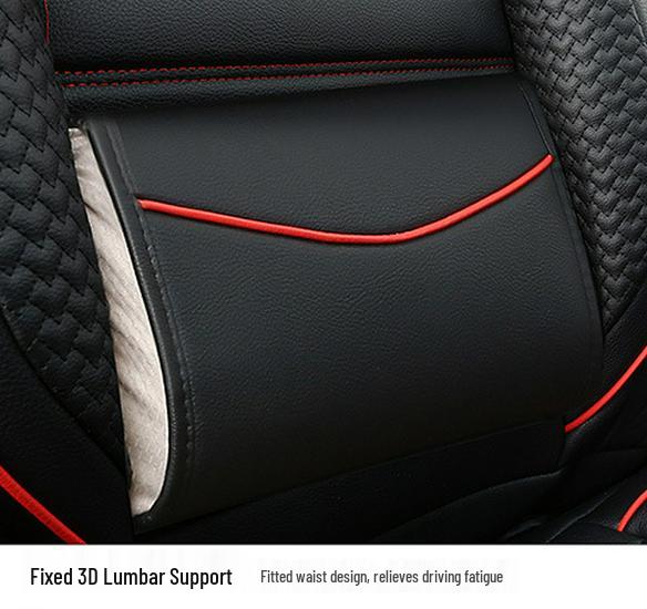 Universal Leather Car Seat Cover - All-Season Full Set Cushion