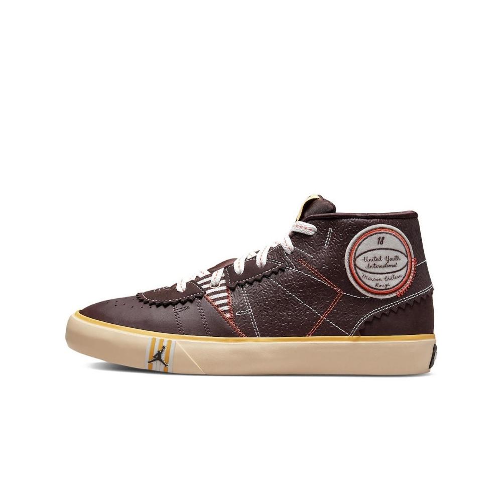 Air Jordan Series Mid Maison Château Rouge Brown Basalt