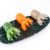 Head Octopus Comb Resin Meridian Acupoint Scraping Scalp Stick For Face Body Massage Brush Acupuncture SPA Gua Sha Beauty Tools