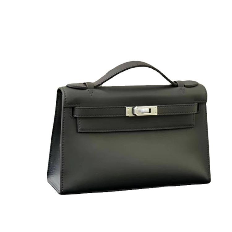 Generation swift erste Schicht Rindsleder Tasche Mini-Kupplungstasche Abendtasche 2023 Kette Umhängetasche